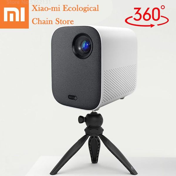 

xiaomi проектор кронштейн регулируемый по высоте 360 градусов поворот настольного штатива совместим с проекционным фотооборудованием