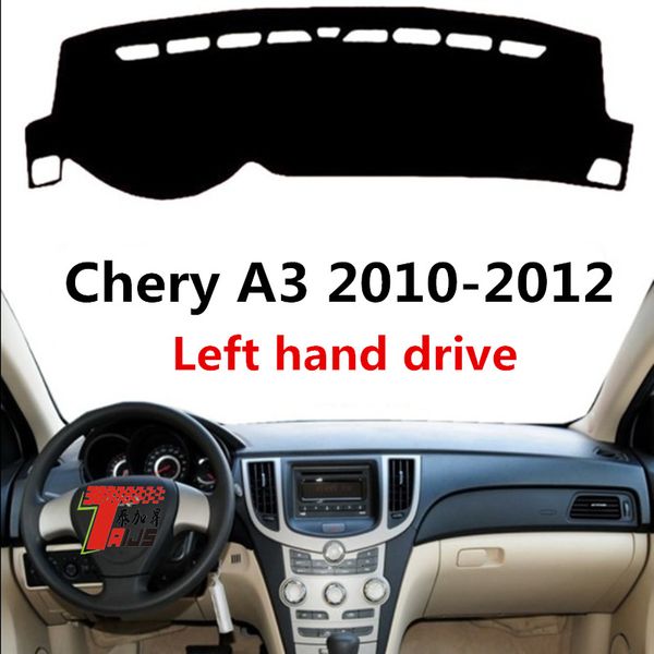 

taijs левый руль крышка приборной панели автомобиля для chery a3 2010-2012 hotseling анти свет анти-пыли коврик приборной панели автомобиля