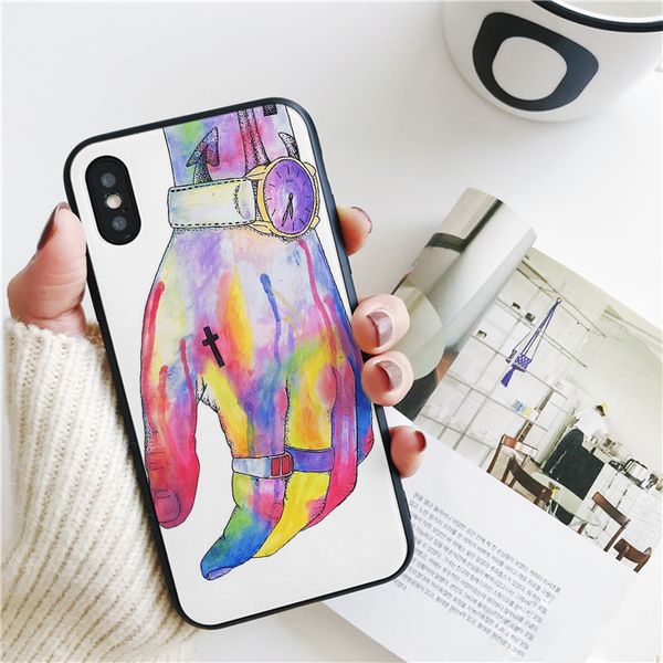 

fundas luxury harry styles ручная акварельная обложка для iphone 11 pro xs max xr case для iphone 8 7 6s plus 5s se case мягкая силиконовая