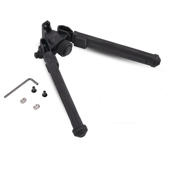 

new tactical mag keymod m-lok 1913 picatinny rail nylon eject shooter bipod