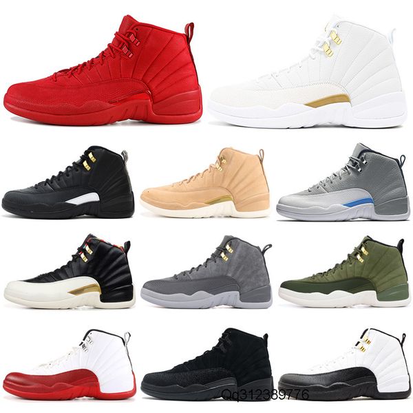 

wholesale rree shipping classic 12s basketball shoes cny unc university blue vachetta tan wings 12 men sports sneakers size 7-13 outdoors