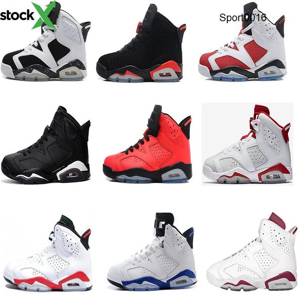 

shoes 6 mens basketball shoes carmine black cat infrared sports blue maroon olympic alternate hare oreo chrome angry bull sneakers