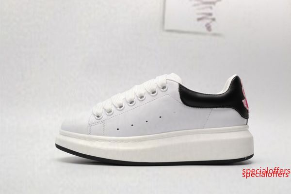 

fashion designer sneakers casual classic white stitching luxury fashion men and women casual shoes for sale, Black