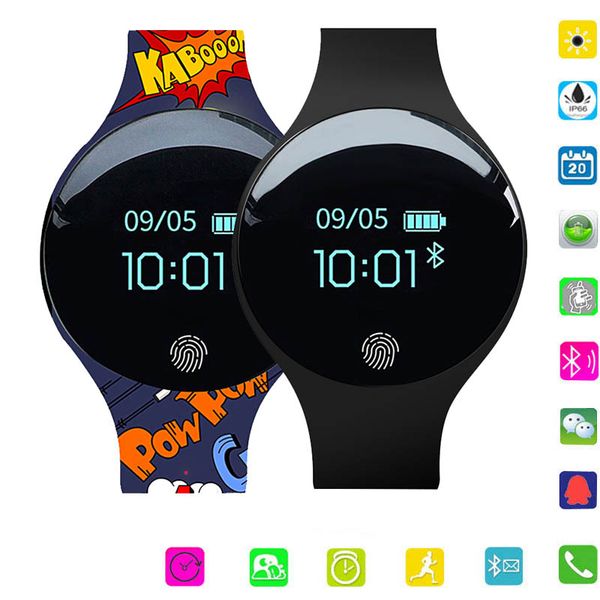 

smart watch children kids watches for girls boys women wearable device bracelet fitness sport led digital wristwatch clock, Blue