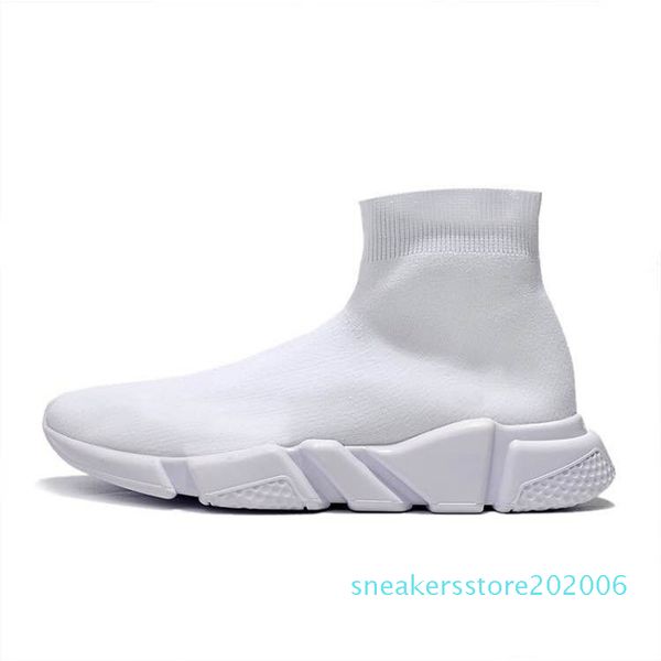 

new arrivlas designers runners casual sports sneakers fashion luxurys for women men speed trainer off black white red sock shoes s6