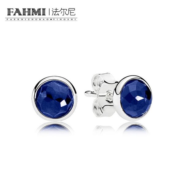 

fahmi 100% стерлингового серебра 1: 1 glamour 290738ssa серьги оригинальные женщины свадебные ювелирные изделия 2018 подарок, Golden;silver