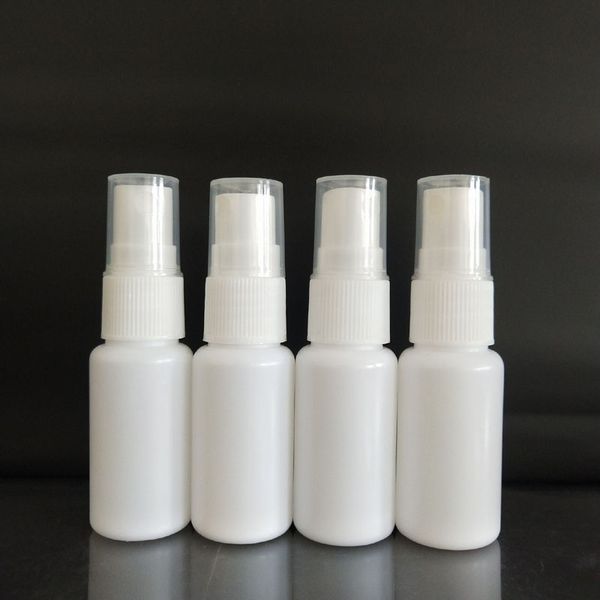 

20ml empty perfume atomizer mist spray bottle alcohol disinfectant packing bottles white plastic liquid cosmetic container