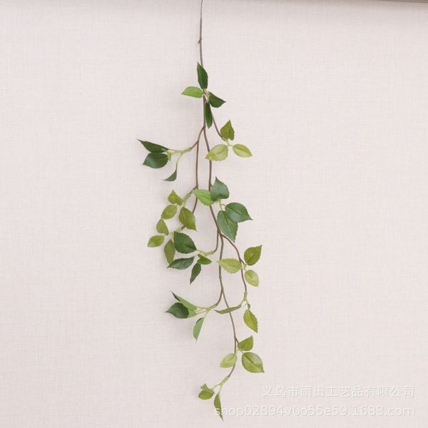 

factory direct sales rame film leaves high-grade simulation leaf plant fake flower wedding hand holding flower accessories diy