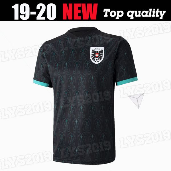 

размер:s-ххl 2020 2021 австрия футбол джерси 20 21 алаба, арнаутович забитцер гриллич рукавом сборная далеко черный футбол рубашки, Black;yellow