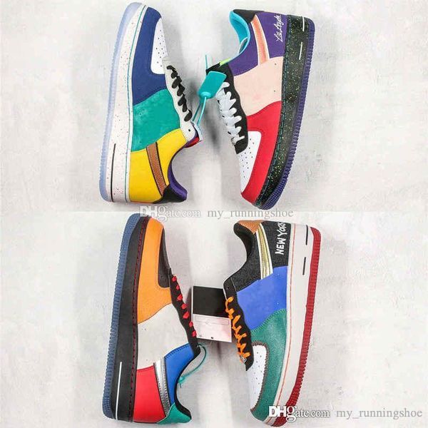 

forced low 1s 07 mandarin duck what the la nyc women mens running shoes ct1117-100 designer sneakers dunk one sports skateboard shoes