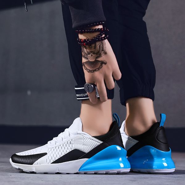 

men sneakers running shoes 2019 male breathable mesh outdoor sports femme running shoes black trainers masculino men