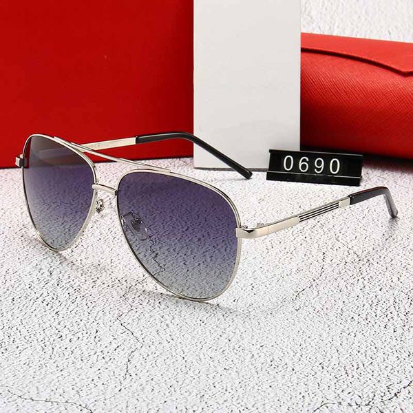 

2020 the new designer glasses men luxury designer sun glasses women luxury designer sunglasses men sunglasses 0690, White;black