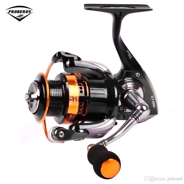 

pro beros 7bb metal wheel fish spool lightweight fishing tackle spinning reel