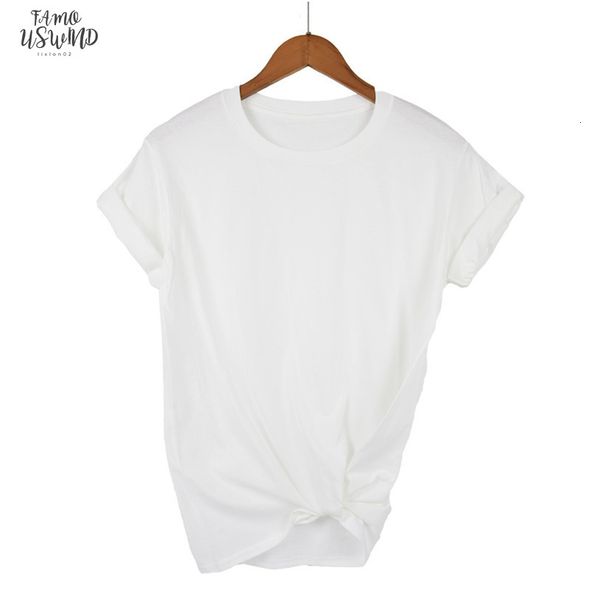 

large size xs 2xl graphic printing t shirt women cotton elastic basic t shirts female casual print short sleeve, White