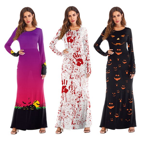 

halloween dress disfraz halloween women vampire costume female disfraz mujer the dead terrible costume maxi size, Black;red
