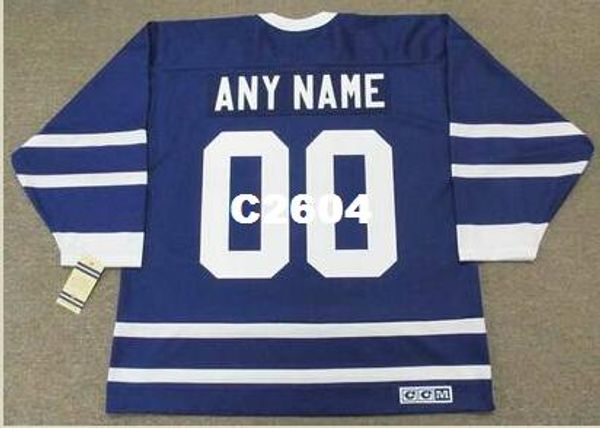 

men toronto maple leafs 1940's ccm vintage jersey customized "any name & number(s)" hockey jersey or custom any name or numbe, Black;red
