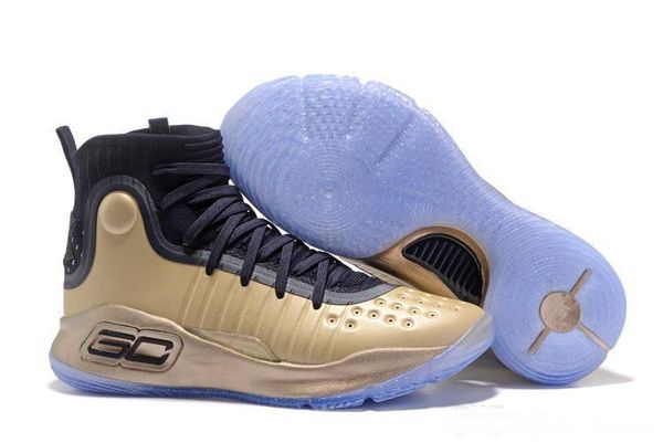 

2019 High Quality Stephen Currys 4 Basketball Shoes Steph Mens Currys 4 GoldChampionship MVP Finals Sports Training Sneakers Size 7-12