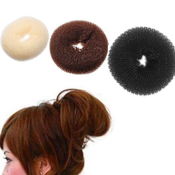 

2019 new hot simple elegant women ladies girls magic shaper donut hair ring bun fashion hair accessories dropshipping