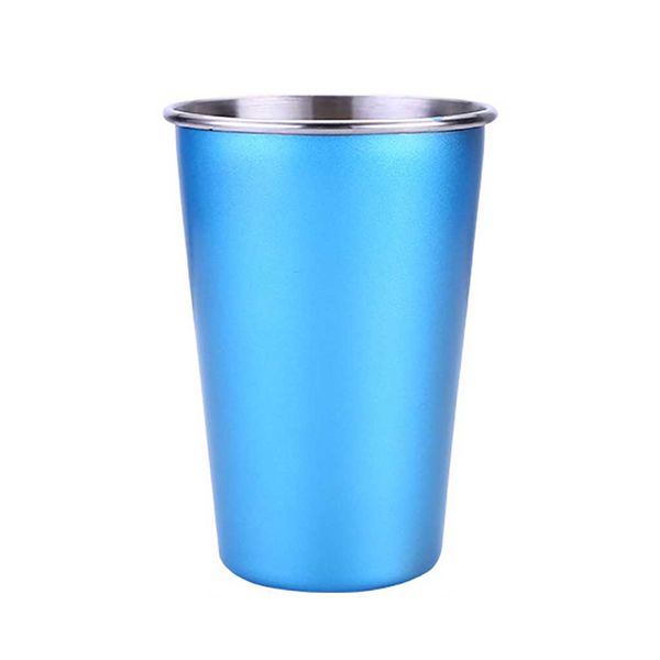 

drinking juice beer mug 304 stainless steel coffee mug home travel picnic kitchen drinkware for kids adults beer milk water cup