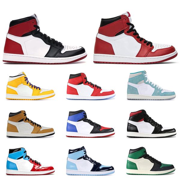 

2019 men basketball shoes 1s high fearless unc obsidian gym red 3 court purple 1 mens fashion athletic sports sneakers