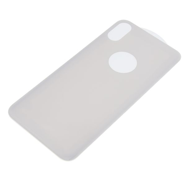 

5d back cover 9h tempered glass screen protector film for iphone xs max white