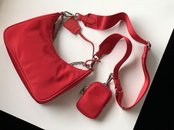 Wholesale 3 peças conjunto cadeias bolsas mulheres saco de ombro para mulher peito pack senhora tote bolsa de bolsa de messenger lona