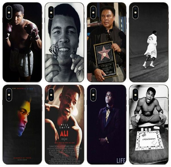 

[tongtrade] usa boxing star muhammad ali case for apple iphone 11 pro max x xs 8p 7p 6p galaxy a50s huawei y6 htc one a9 case