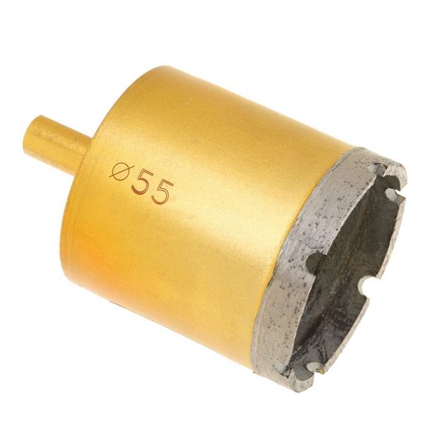 

diamond holesaw tile ceramic glass slate porcelain marble drill bits gold, 55mm