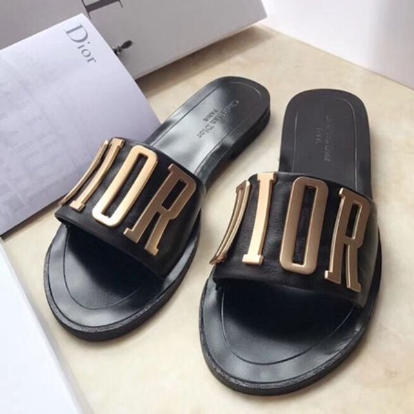 

With box woman andal lipper high quality d brand andal flat hoe de igner hoe lide ca ual hoe flip flop ize 35 40 by toy99 01