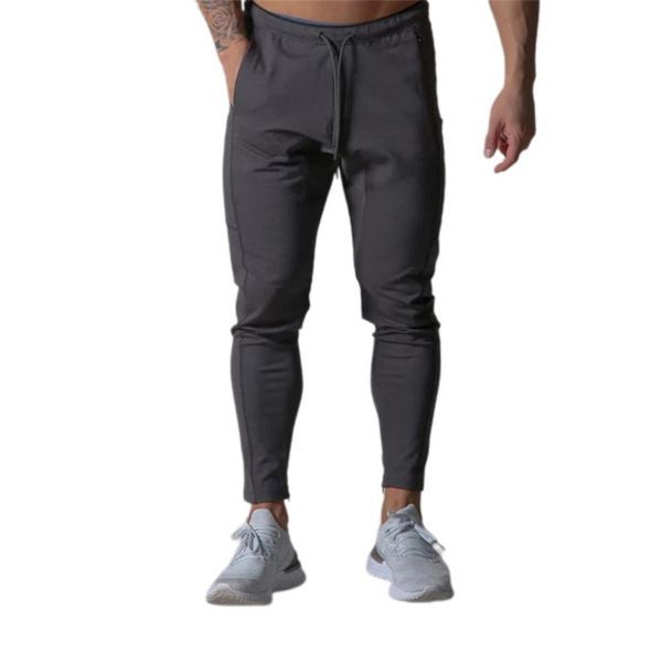 

arrival men lace-up trousers jogger pants casual run bike 4 pockets zipper for money phone sports bottoms outfits m-3xl, Black