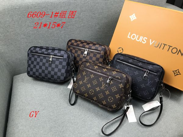 

Men 039 travel toiletry pouch 21 cm protection makeup clutch women genuine leather co metic bag for women du t bag l6609