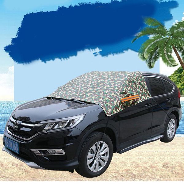 

dragonpad automotive sunvisor car cover comouflagel sun visor waterproof car cover camouflage automatic color umbrella sunscreen