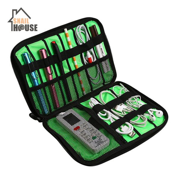 

case for headphones storage bag mobile phone data line headset charger accessories travel function waterproof organizer
