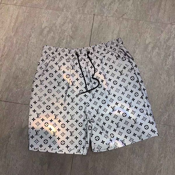 

mens designer summer shorts pants fashion 4 colors letter printed drawstring shorts 2019 relaxed homme luxury sweatpants, Blue