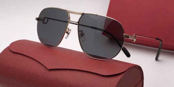 

ct100071 sunglasses frame leather pilots popular vintage wooden legs uv400 lens protection eye classic style with packag, White;black