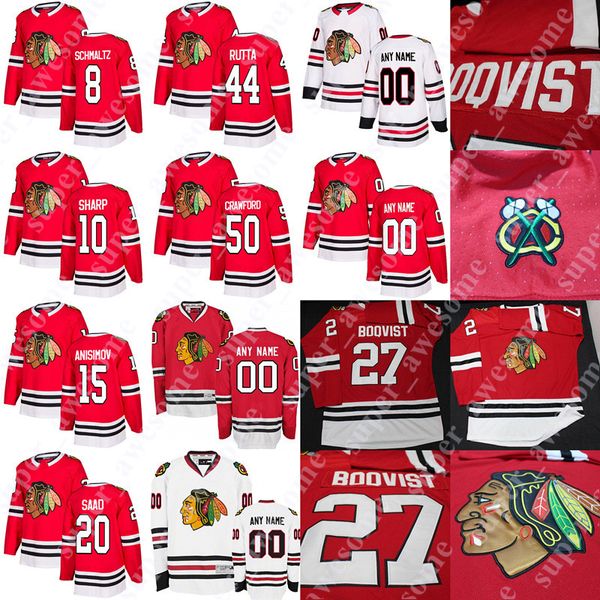

Chicago Blackhawks Jersey Kirby Dach Erik Gustafsson Brent Seabrook David Kampf 44 de Haan Alexander Nylander Ryan Carpenter Andrew Shaw