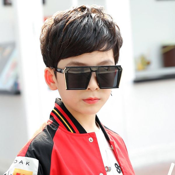 

vintage kids sunglasses girls brand children square fashion glasses boy baby sun glasses cute eyewear gafas de sol hombre/mujer jabaq, Blue