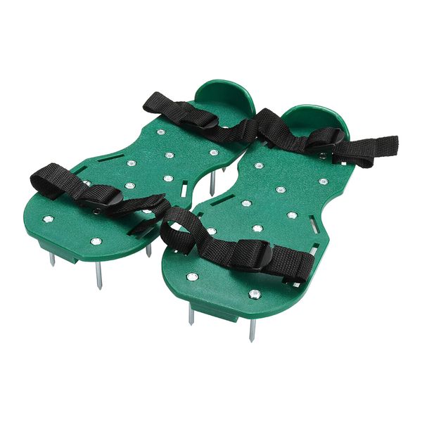 

lawn aerator shoes adjustable straps sandals shoes for aerating lawn
