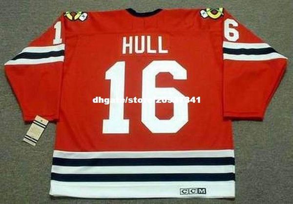 

wholesale mens bobby hull chicago blackhawks 1962 ccm vintage retro hockey jersey, Black;red