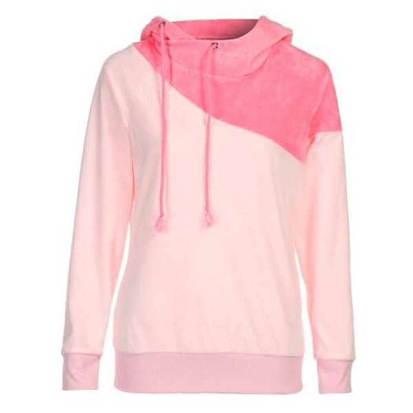 

winter warm plus size women hoodie sweatshirt long sleeve lady hooded jumper pullover loose casual womens hoodies clothes, Black