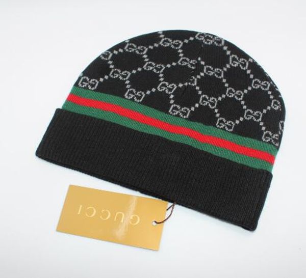 

new fashion mens designers hats bonnet winter beanie knitted wool hat plus cap skullies thicker mask fringe beanies for men 125, Blue;gray