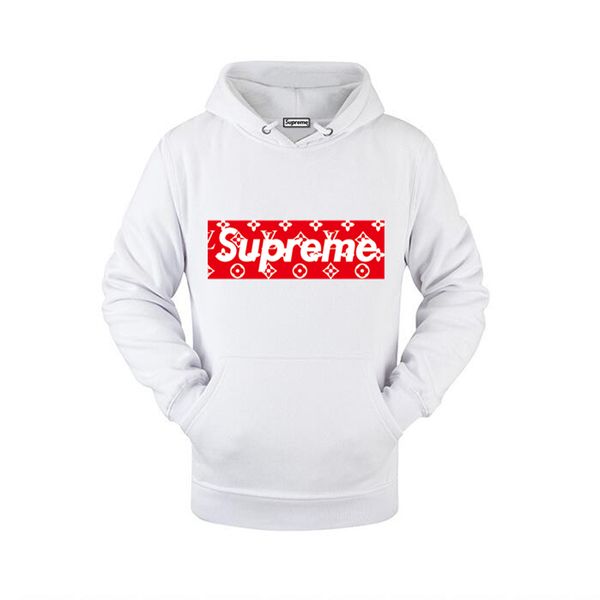 

19 1 upreme men 039 de igner hoodie fa hion men 039 brand ca ual jacket men 039 autumn long leeve hoodie embroidery loo e wea, Black