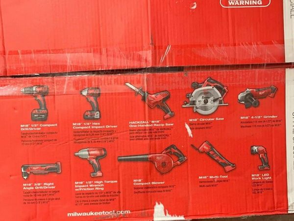 

M18 18 volt lithium ion cordle combo kit 10 tool 2695 10cx
