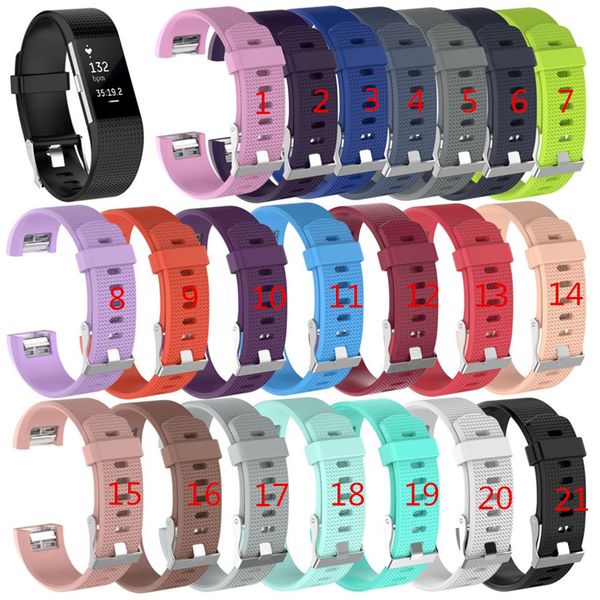 

fitbit charge 2 wrist wearables silicone straps band for fitbit charge watch classic replacement silicone bracelet straps band (no tracker