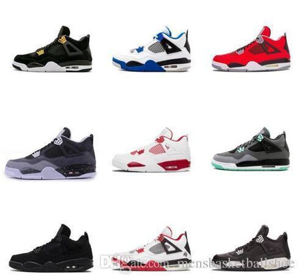 

houston travis blue 4 raptors 4s mens basketball shoes pure money black cat white cement bred fire red fear alternate sport sneakers