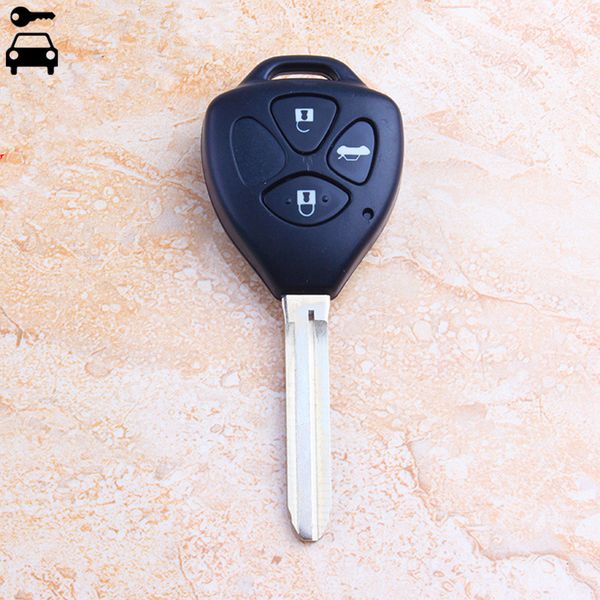 

3 buttons car remote key 315mhz with 4d67 chip for camry 4runner rav4 hilux fortuner lock key with toy43 blade