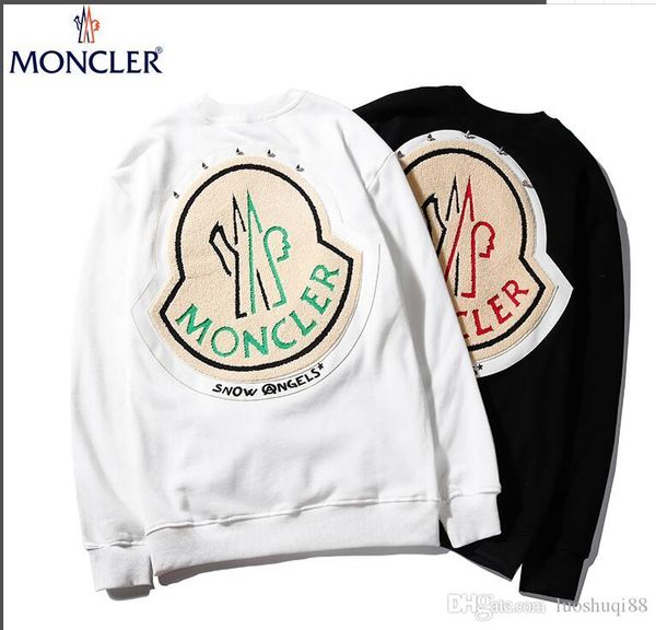 

palm angels tee hoodies mens pullovers sweatshirt for women loose long sleeves shirts for couples canada, Black