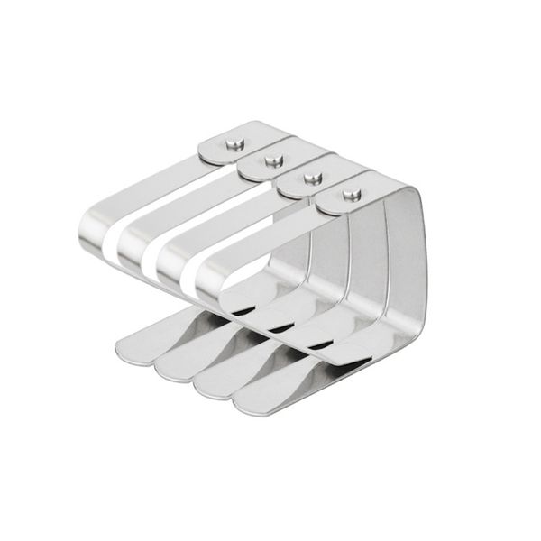 

4pcs table cloth clip stainless steel tablecloth clip cloth subject tablecloths clamp wedding party home table holder clips