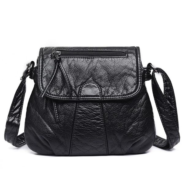

shoulder bag crossbody bags for women large capacity women bag leather bags solid color purse messenger torebki damskie