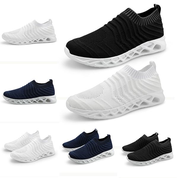 

run women men running shoes breathable laceless slip on sock trainers sports sneakers homemade brand made in china size 39-44, White;red